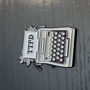 Taylor Swift The Tortured Poets Department (TTPD) Album Inspired Enamel Pin